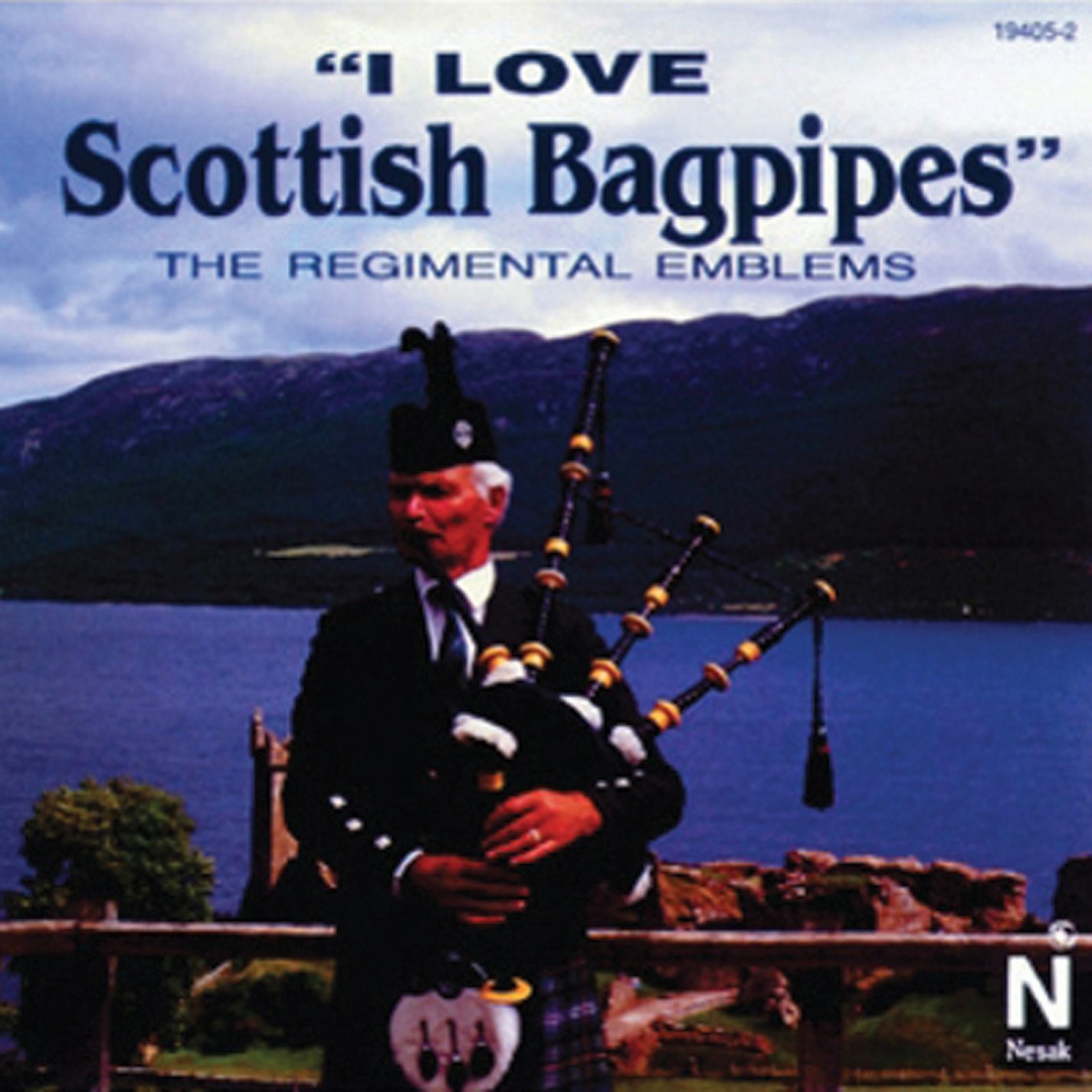 Regimental Emblems I Love Scottish Bagpipes (CD)