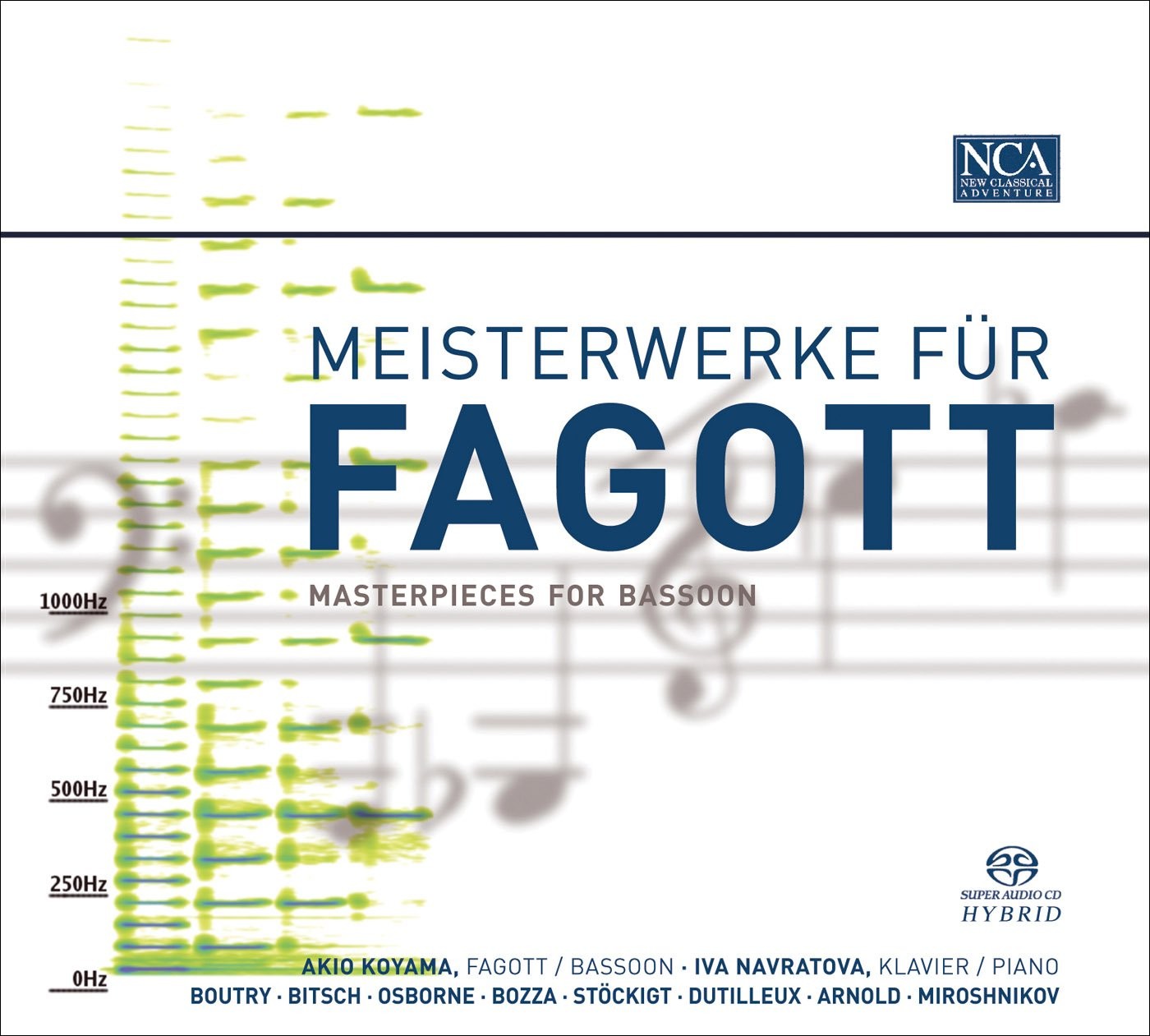 BOUTRY / BITSCH / OSBORNE / BOZZA Masterpieces for Bassoon (CD)