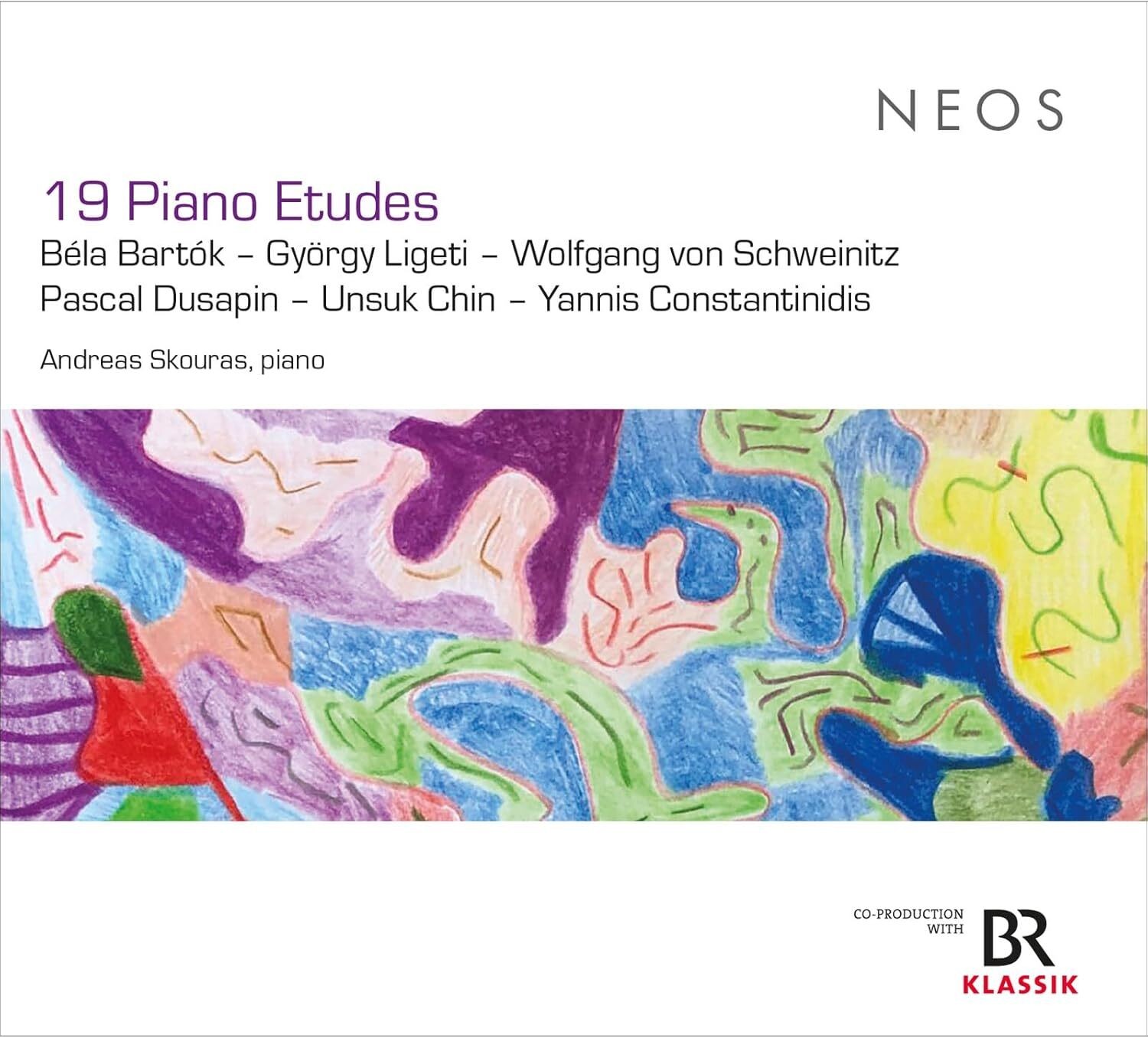 Andreas Skouras Andreas Skouras: 19 Piano Etudes (CD) Album