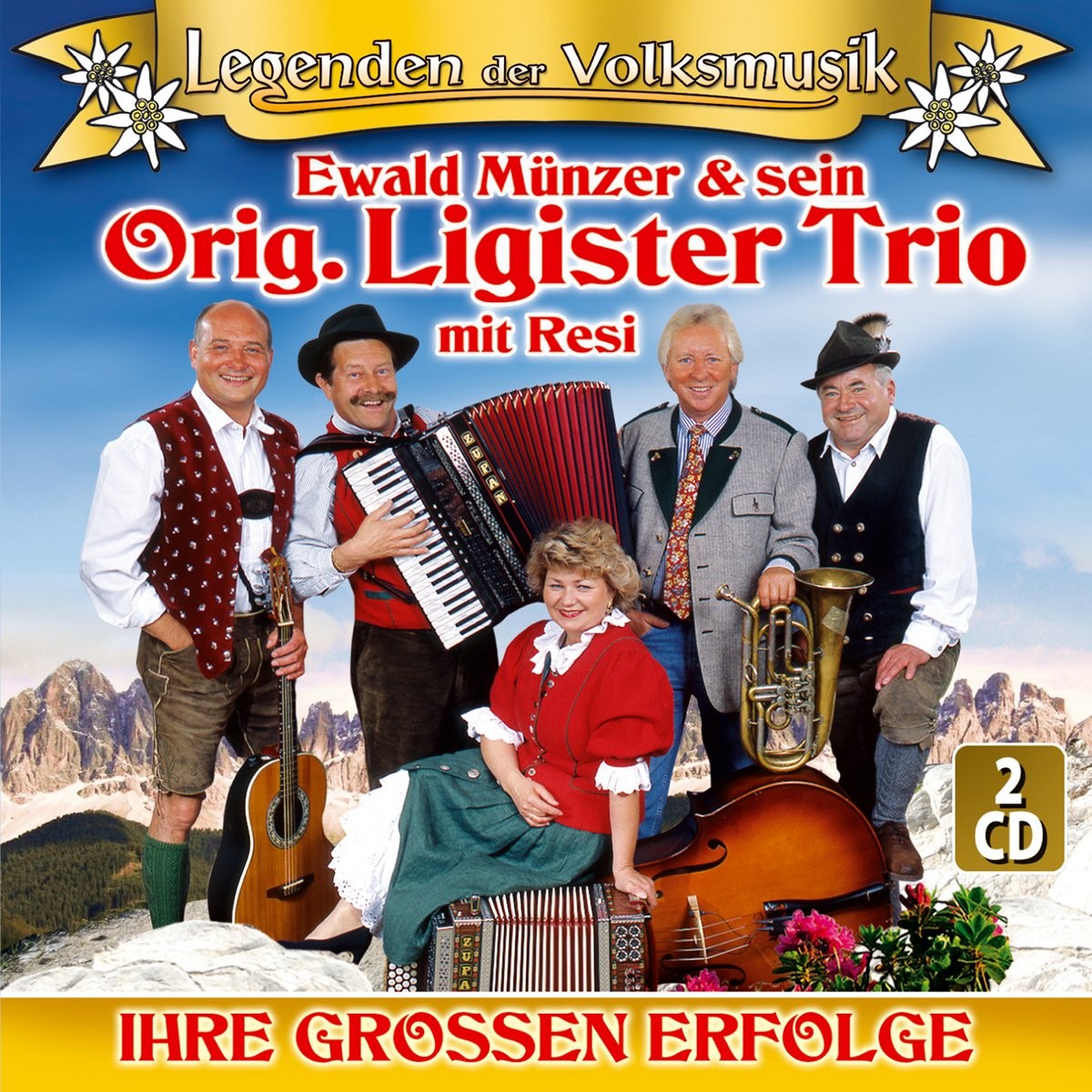 Ewald & Sein Original Ligister Trio Münz Ihre Grossen Erfolge,Legenden der  (CD)