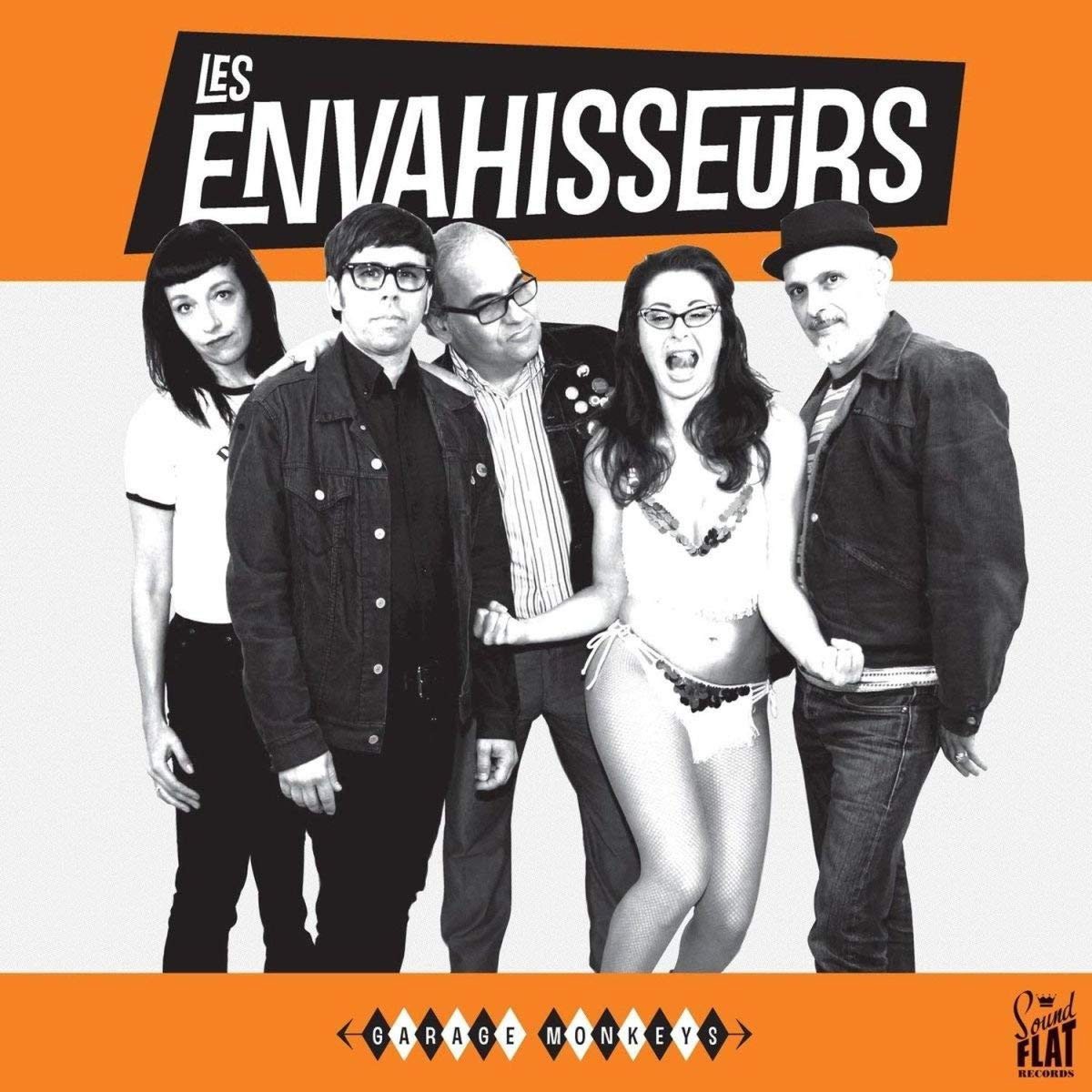 Les Envahisseurs Garage Monkeys (Vinyl LP) 12" Album