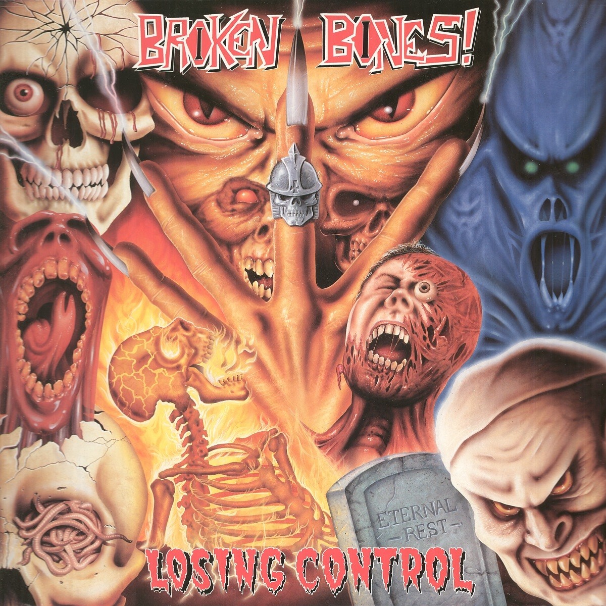 Broken Bones Losing Control (Vinyl LP) 12" Album Coloured Vinyl