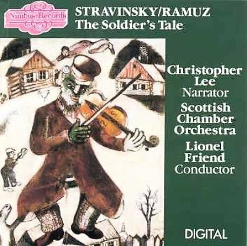 Stravinsky: The Soldier's Tale / Christopher Lee [CD]