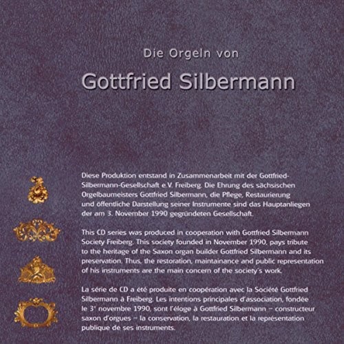 Gottfried Silbermann Doe Orgeln Von Gottfried Silbermann (CD) Album