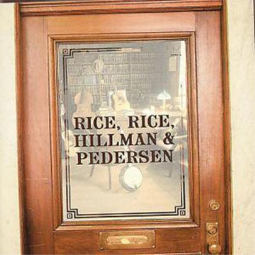 Rice, Rice, Hillman & Pedersen Rice, Rice, Hillman & Pedersen (CD) Album
