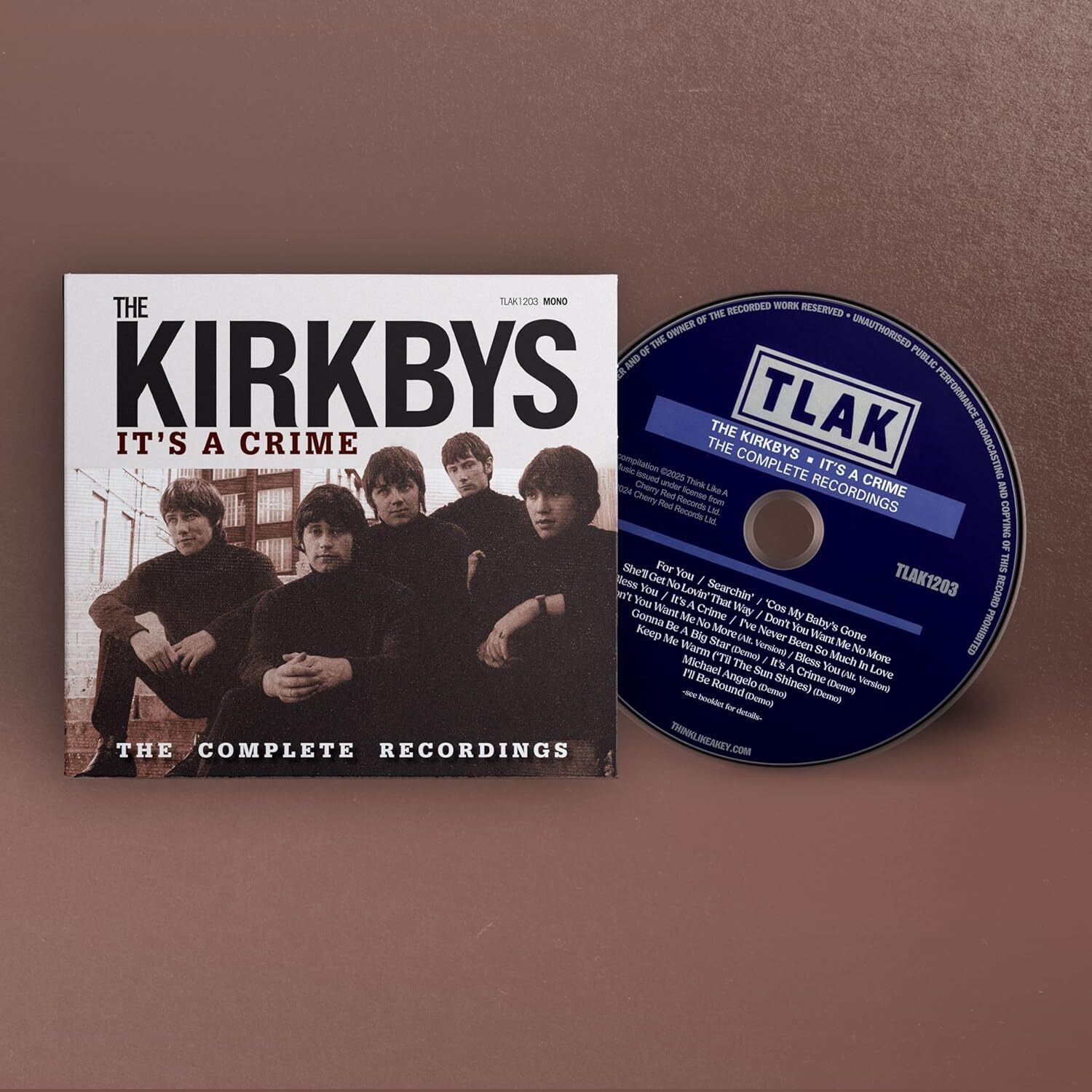 The Kirkbys It's a crime: The complete recordings (CD) Album Digipak