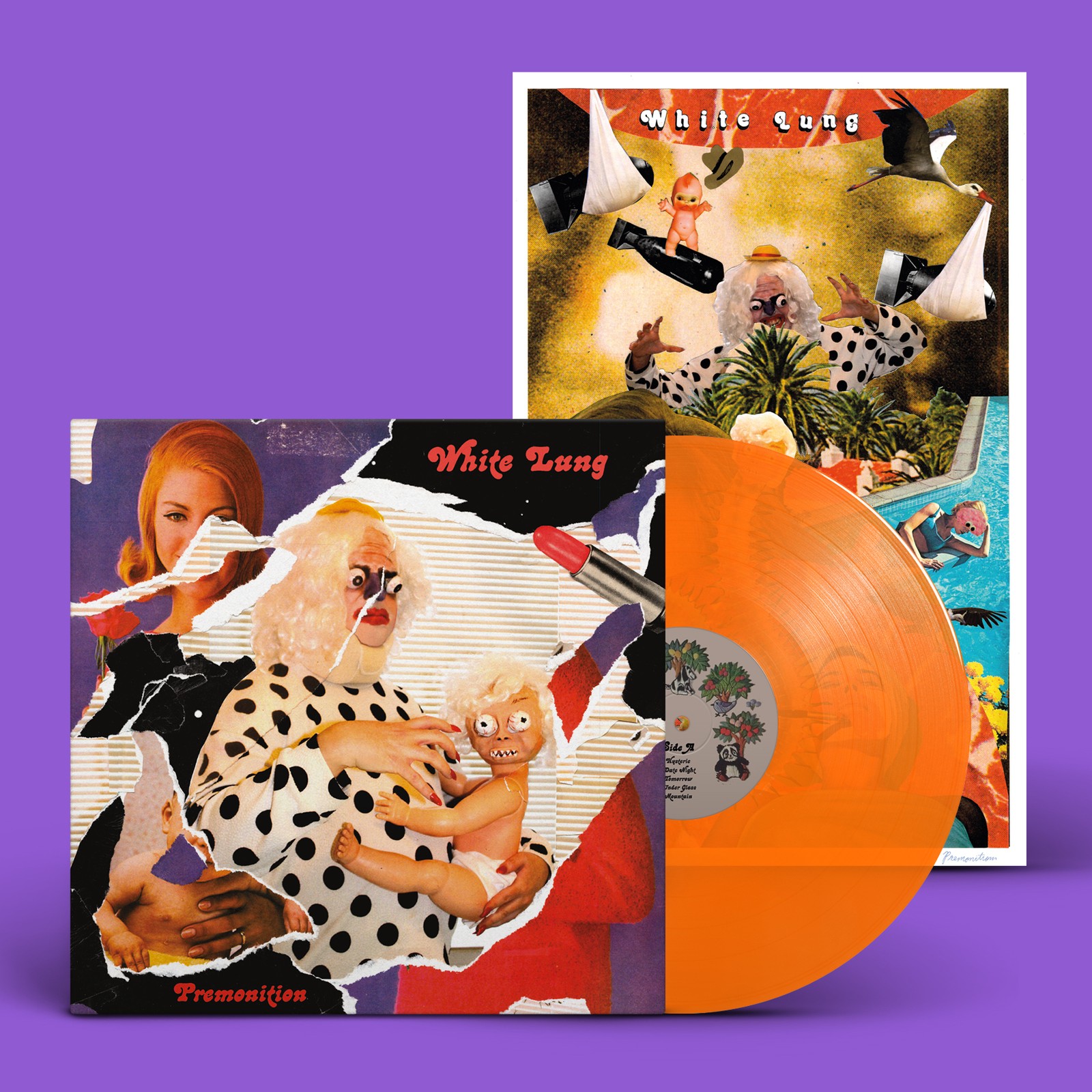 White Lung Premonition (Vinyl LP) 12" Album Coloured Vinyl