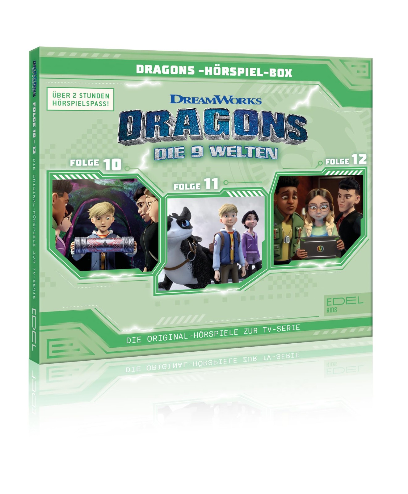 Dragons - die 9 Dragons - Die 9 Welten: Die Hörspiel-Box mit den Folgen 10  (CD)