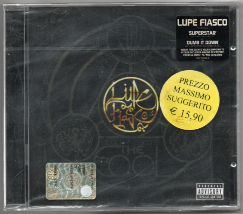 LUPE FIASCO – Lupe Fiasco's The Cool - CD 2007 Nuovo Sigillato Sealed
