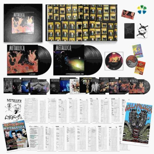 Metallica Load (Remastered) Box 6 x Vinili Lp + 15 x Cd + 4 x Dvd Limited Edt.