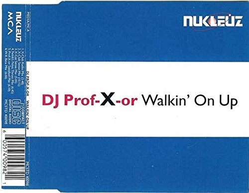 DJ Professor WALKIN ON UP CD UK NUKLEUZ 1997 (CD)