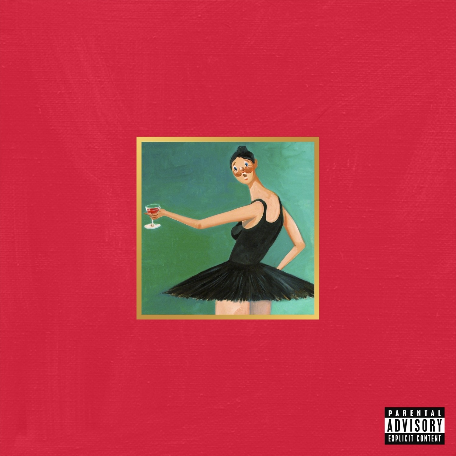 Kanye West My Beautiful Dark Twisted Fantasy  explicit_lyrics (CD)