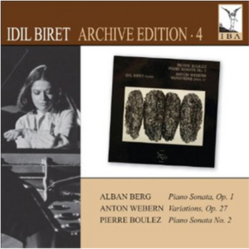 Idil Biret Alban Berg: Piano Sonata, Op. 1/... (CD) Album