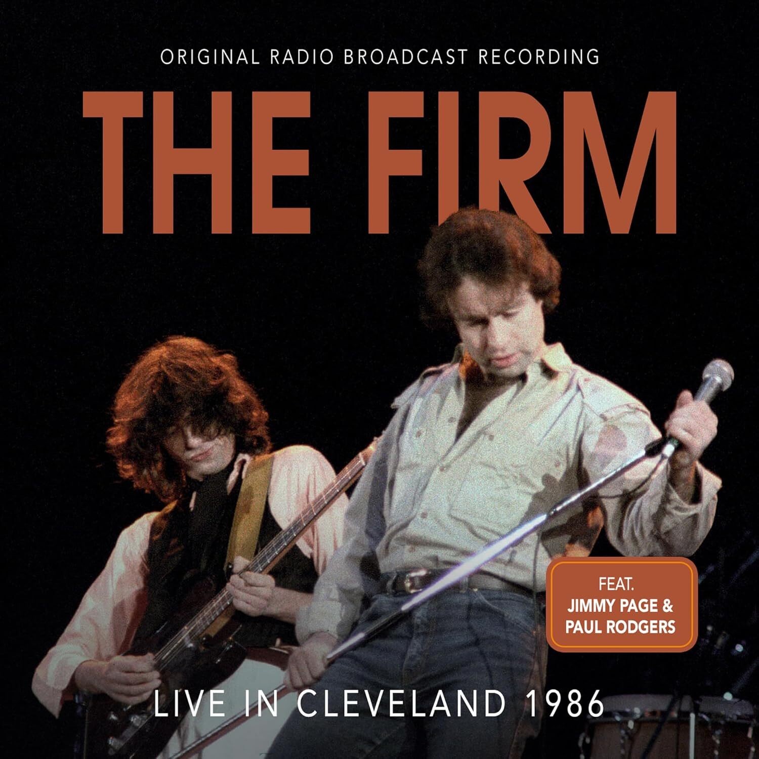 The Firm Live in Cleveland 1986: Original Radio Broadcast Recording (CD) Album