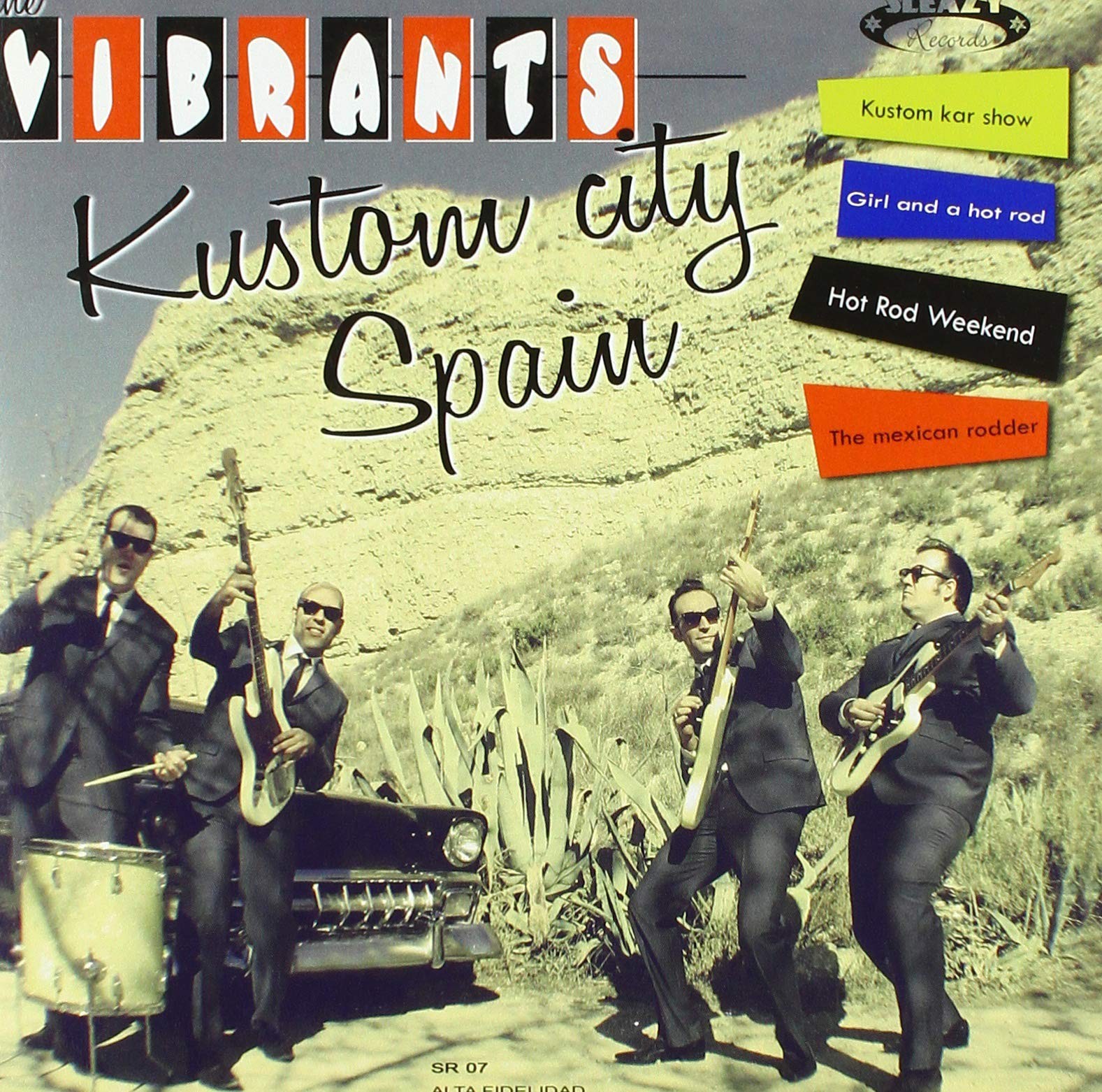 Kustom City Spain (Red) (Vinyl LP)