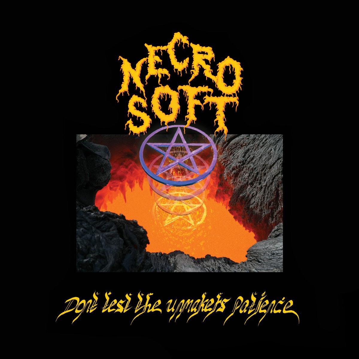 Necro Soft Don't Test the Unmaker's Patience (Vinyl LP) 12" Album Coloured Vinyl