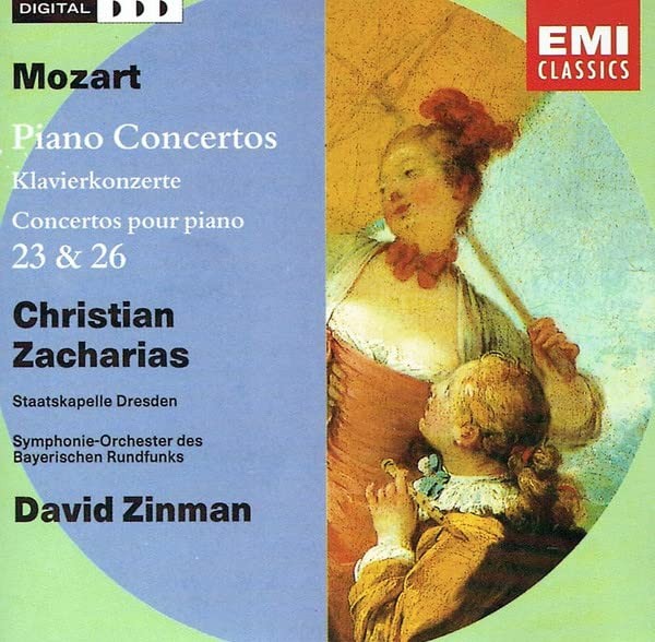 Christian Zacharias Mozart: Piano Concertos Nos. 23 & 26 (CD)