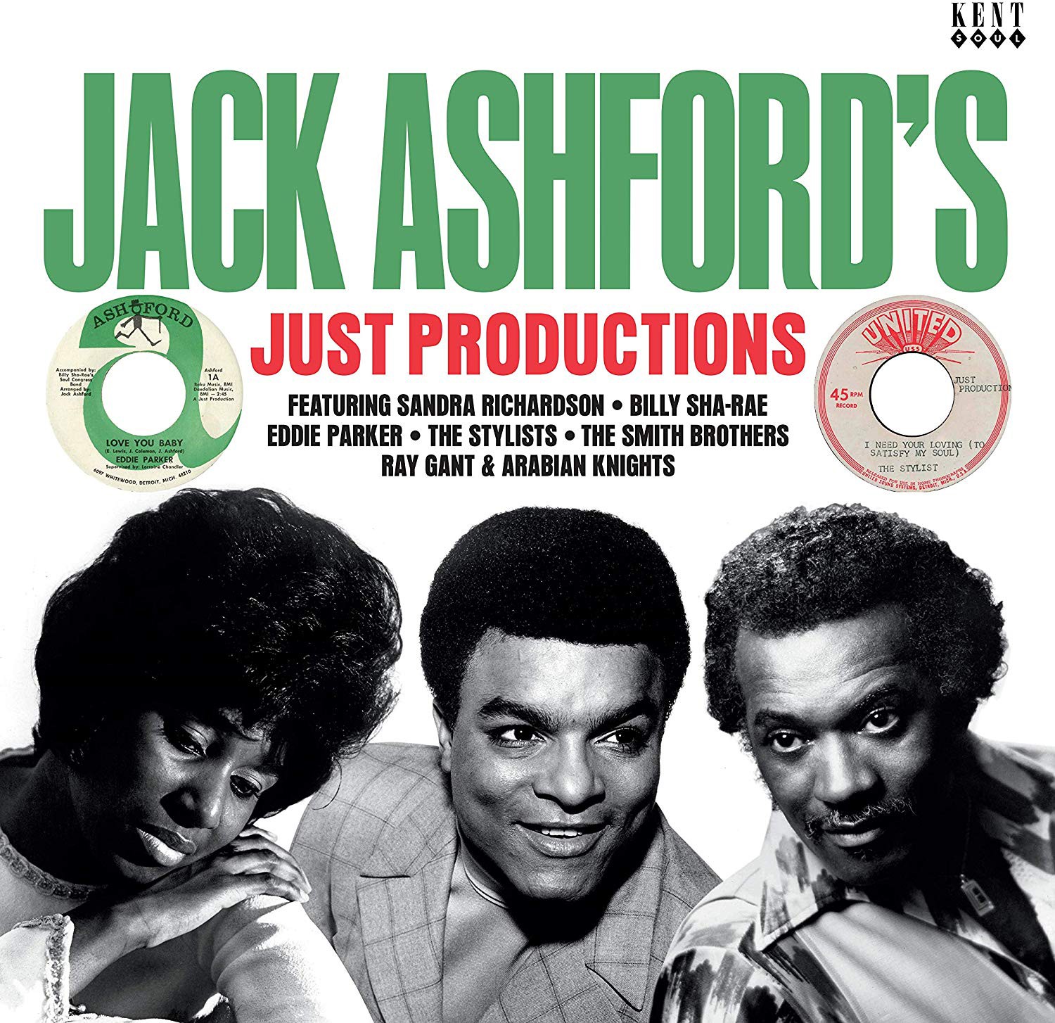Various Artists Jack Ashfod's Just Productions (Vinyl LP) 12" Album