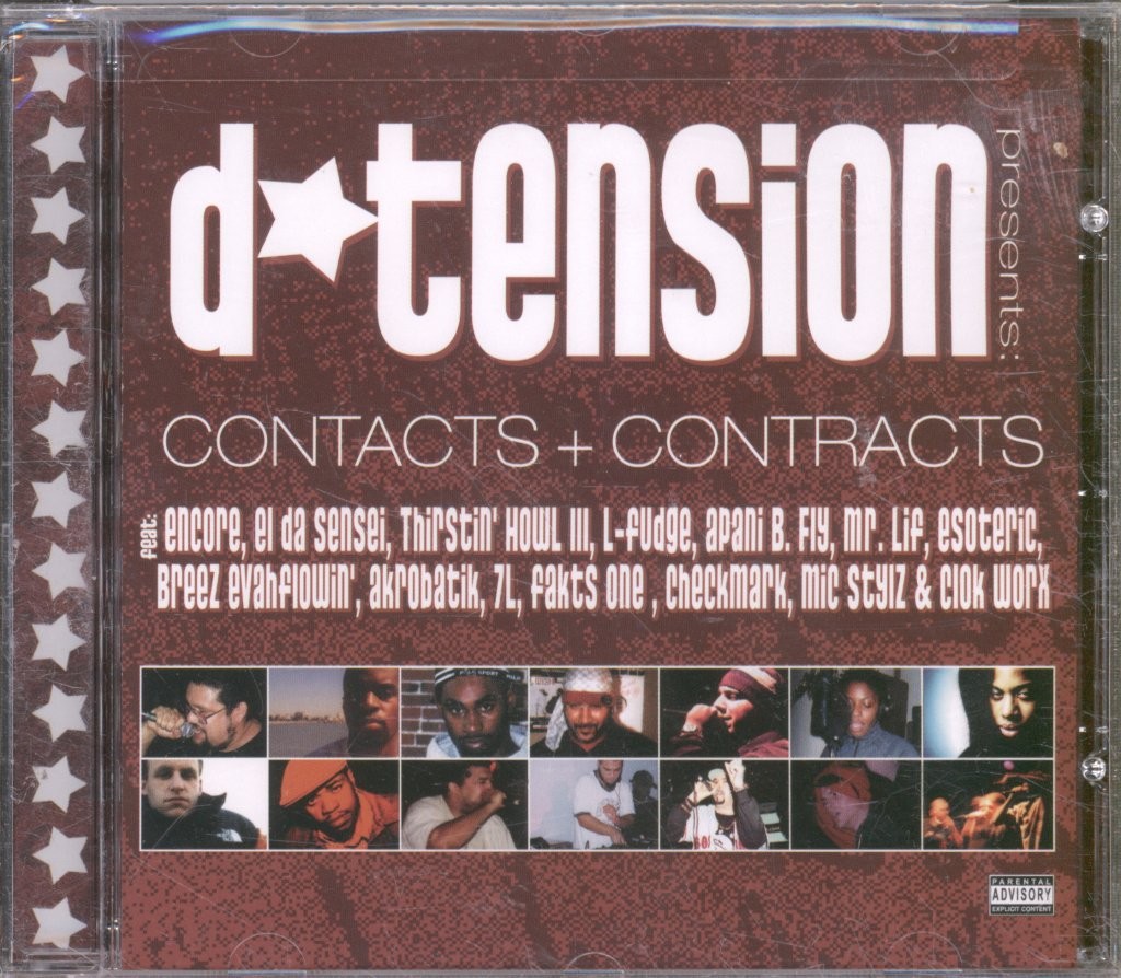 D Tension Contacts + Contracts CD USA Landspeed 2002 CD. Sigillato LSR9211