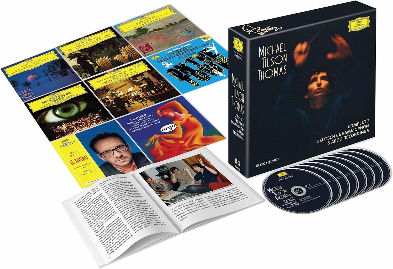 Michael Tilson Thomas Complete Deutsche Grammophon & Argo Recordings (CD)