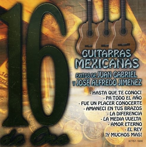 Guitarras Mexicanas 16 De Oro (CD)