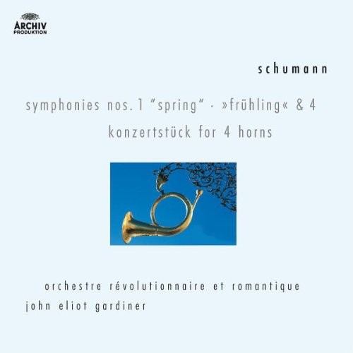 Gardiner John Eliot Symphonies Nos. 1 'Spring' and 4 (Gardiner) (CD) Album