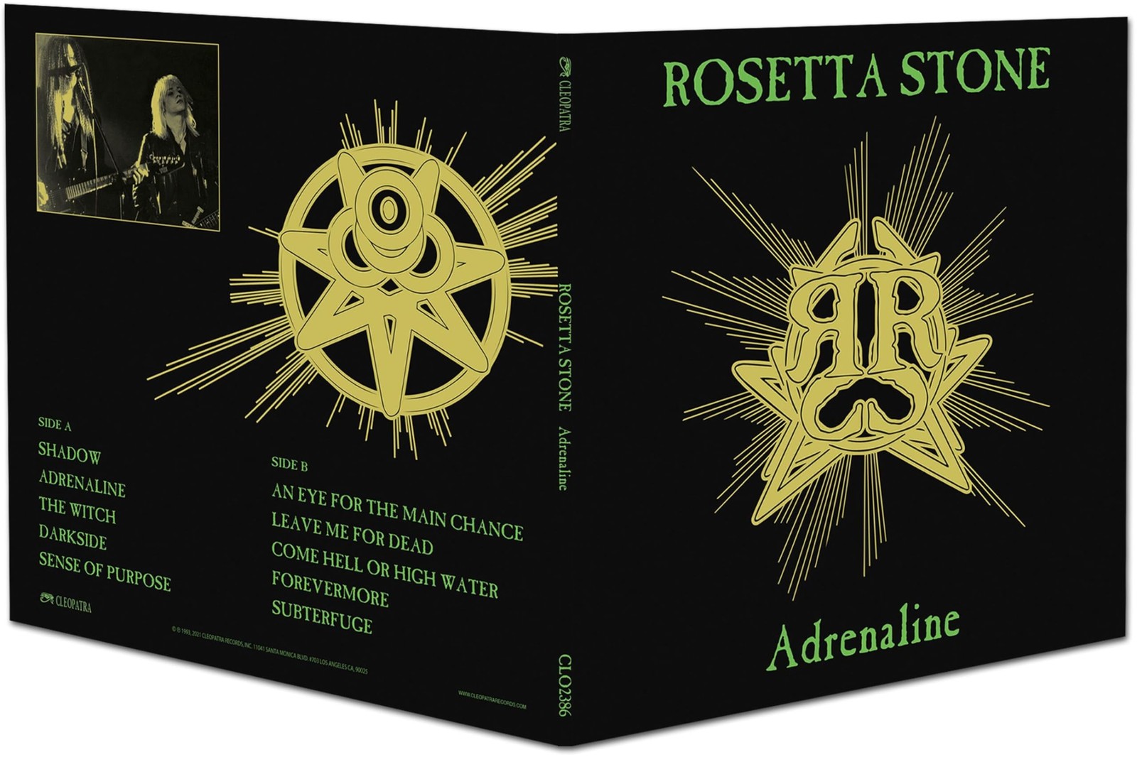 Rosetta Stone Adrenaline (Vinyl LP)