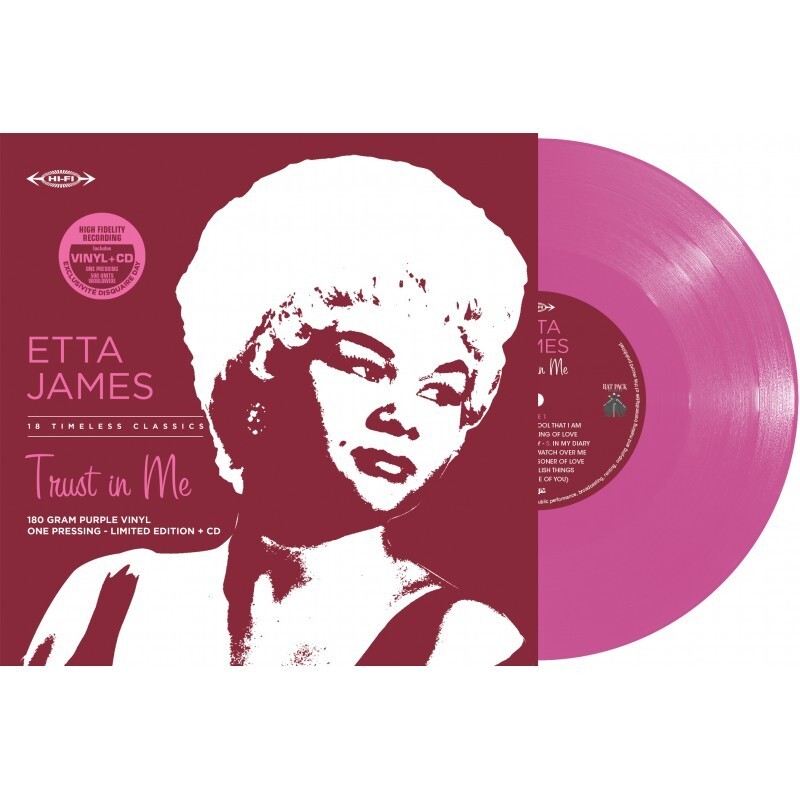 ETTA JAMES - TRUST IN ME - VINYL PURPLE - RSD 2025 – LP + CD