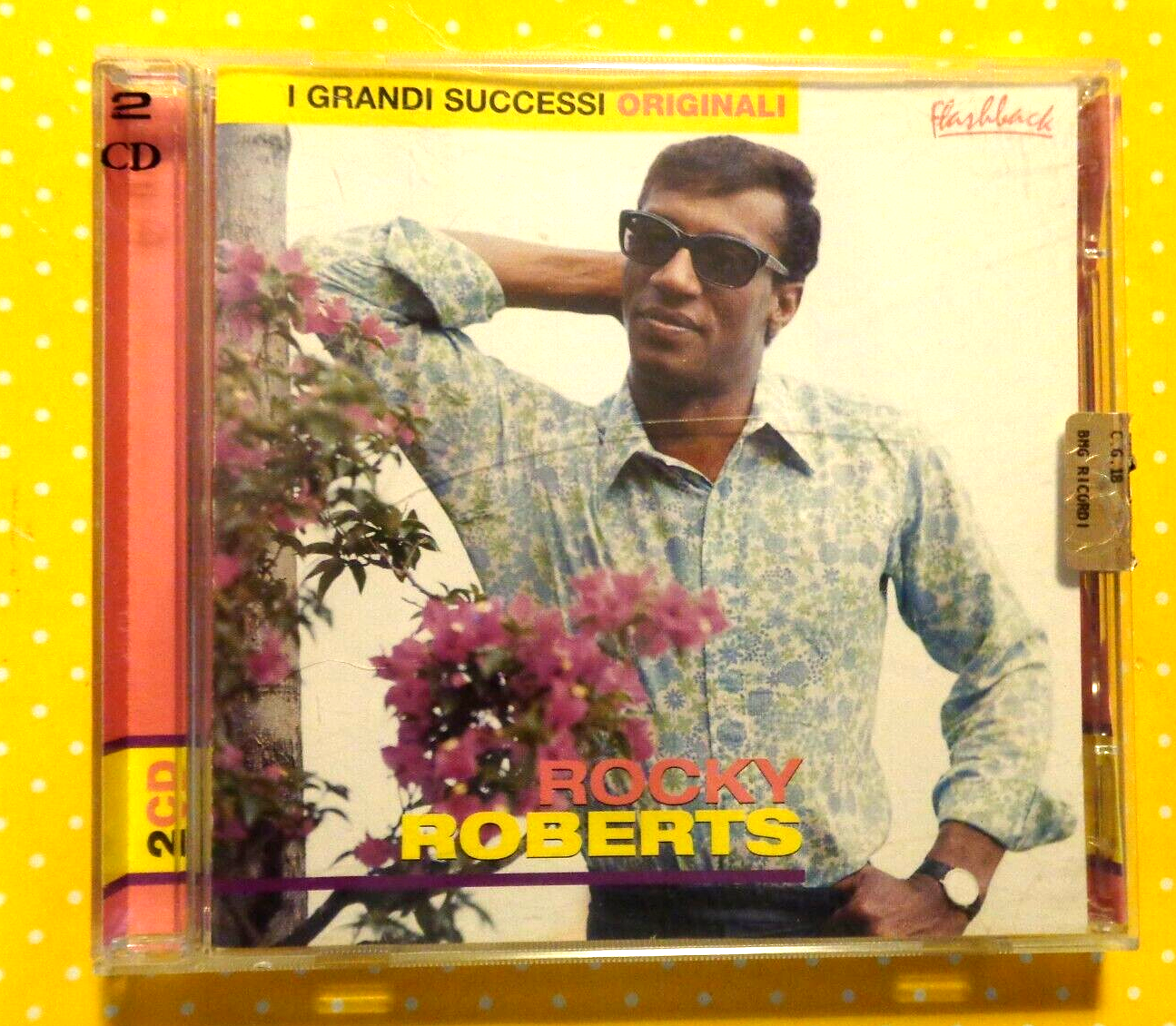 ROCKY ROBERTS - I GRANDI SUCCESSI ORIGINALI FLASHBACK - 2 CD NUOVO E SIGILLATO