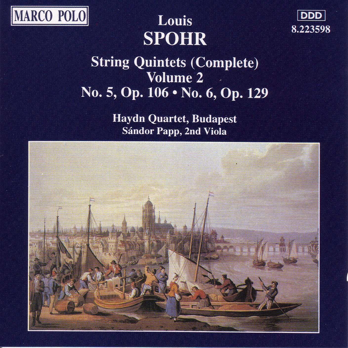 Louis Spohr Louis Spohr: String Quintets (Complete): No. 5, Op. 106 - No. 6 (CD)