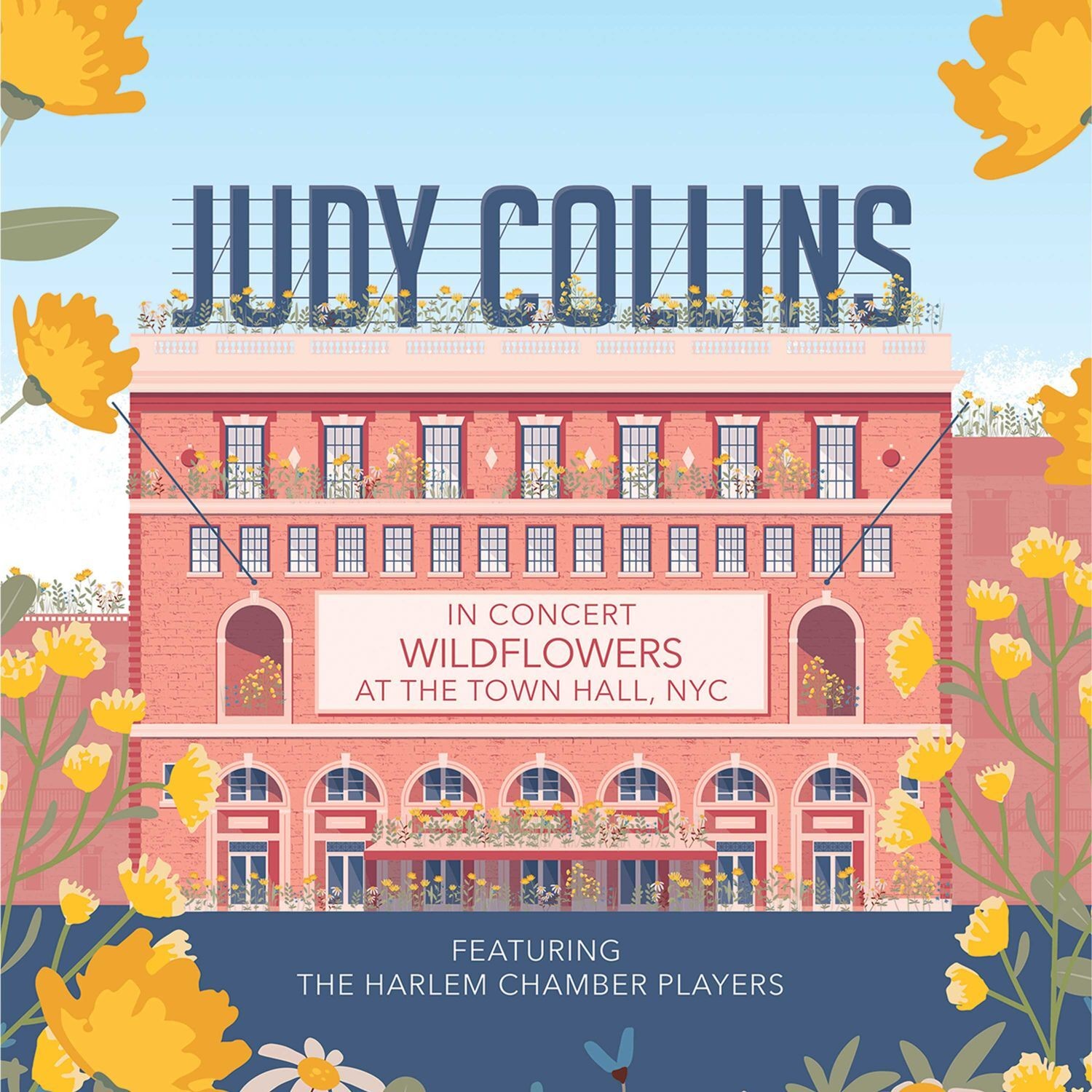 Judy Collins In Concert Wildflowers at the Town Hall NYC (Vinyl LP)