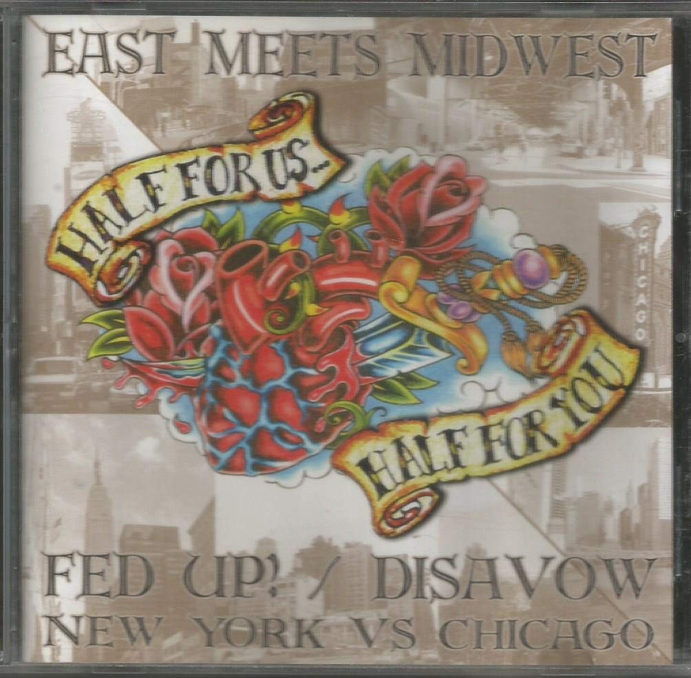 Fed Up!/Disavow Split (CD)