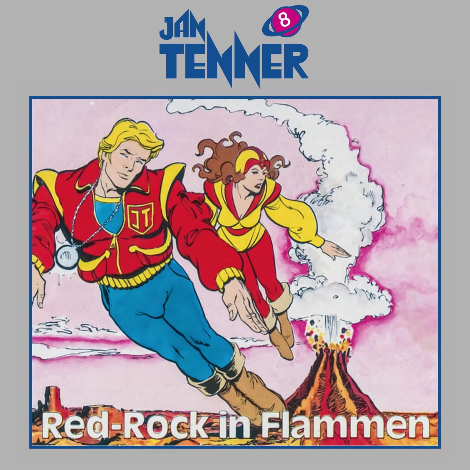 Jan Tenner Classics Red-Rock in Flammen (8) (CD)