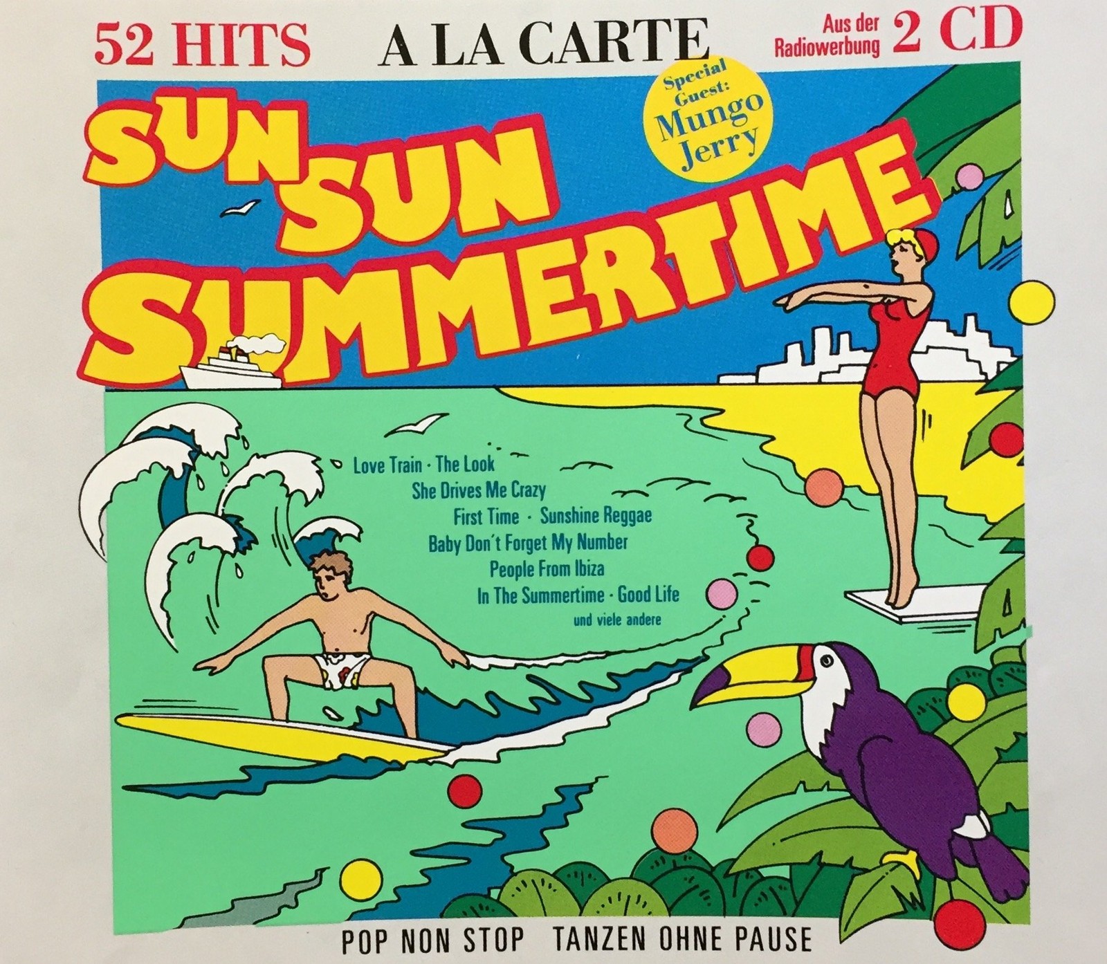 Sun sun summertime (1989, non stop, feat. Mungo Jerry) (CD)