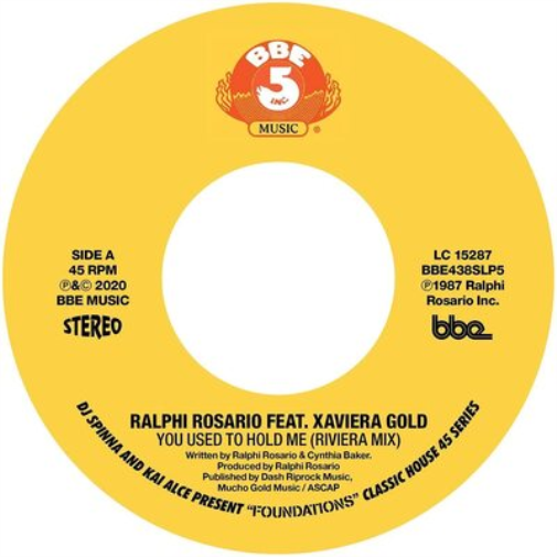 Ralphi Rosario You Used to Hold Me: Classic House 45 Series - Part 5 (Vinyl LP)