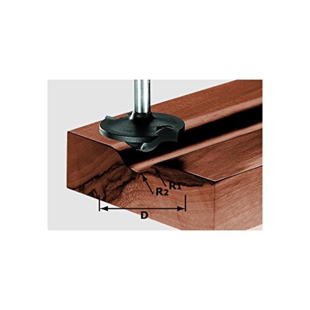 Festool - Fresa per profili, a raggio HW, S8 D42/13/R6+12 - NUOVO