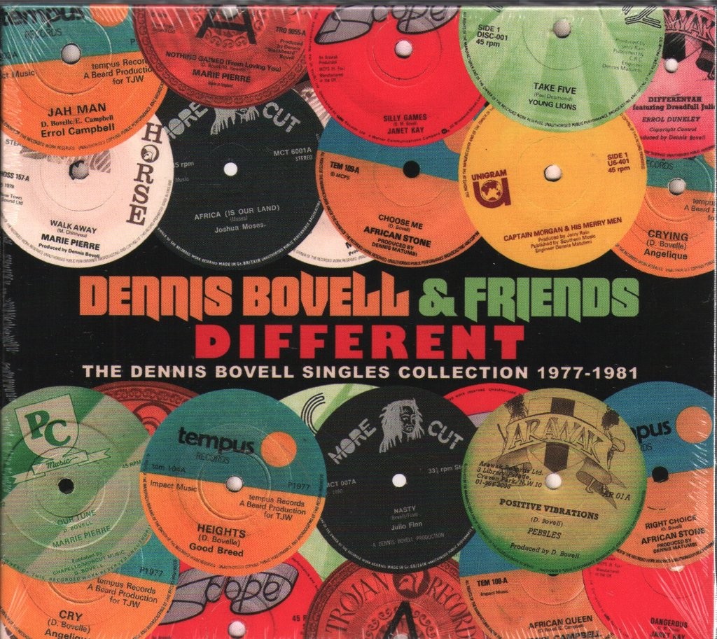 Dennis Bovell Different (The Dennis Bovell Singles Collection 1977-1981) double