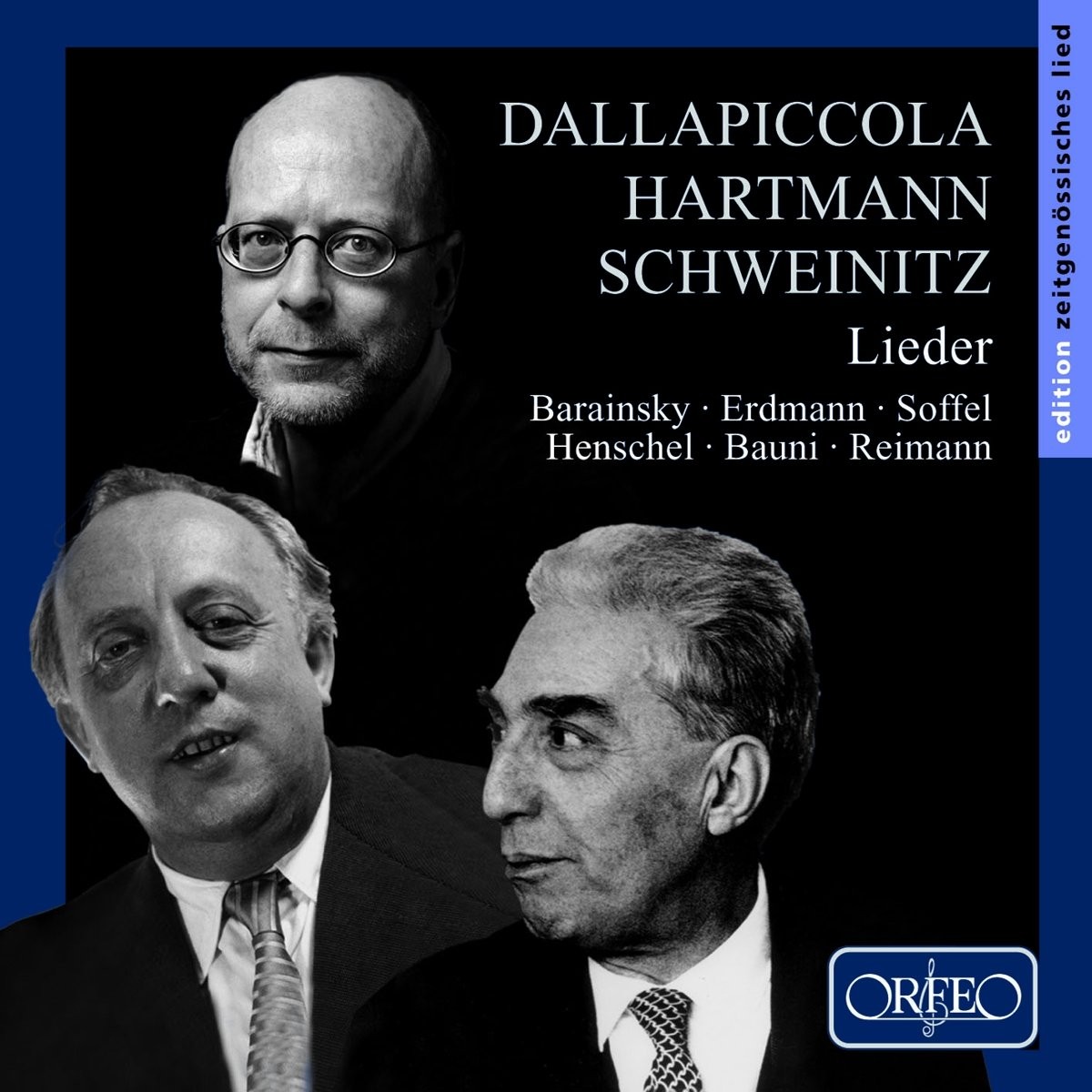 Erdmann/Barainsky/Soffe Lieder (Barainsky, Erdmann, Soffel, Henschel, Bauni (CD)