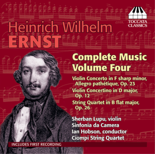 Heinrich Wilhelm Ernst Heinrich Wilhelm Ernst: Complete Music - Volume 4 (CD)