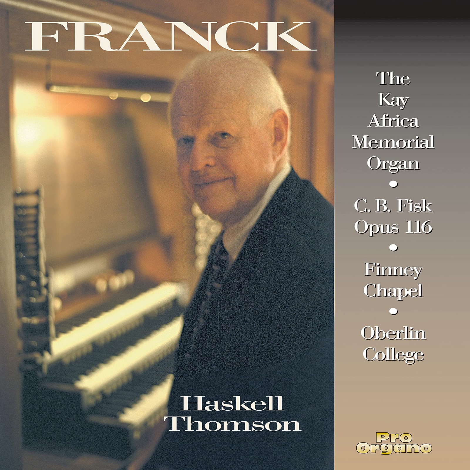 HASKELL THOMSON Organ Music (CD)