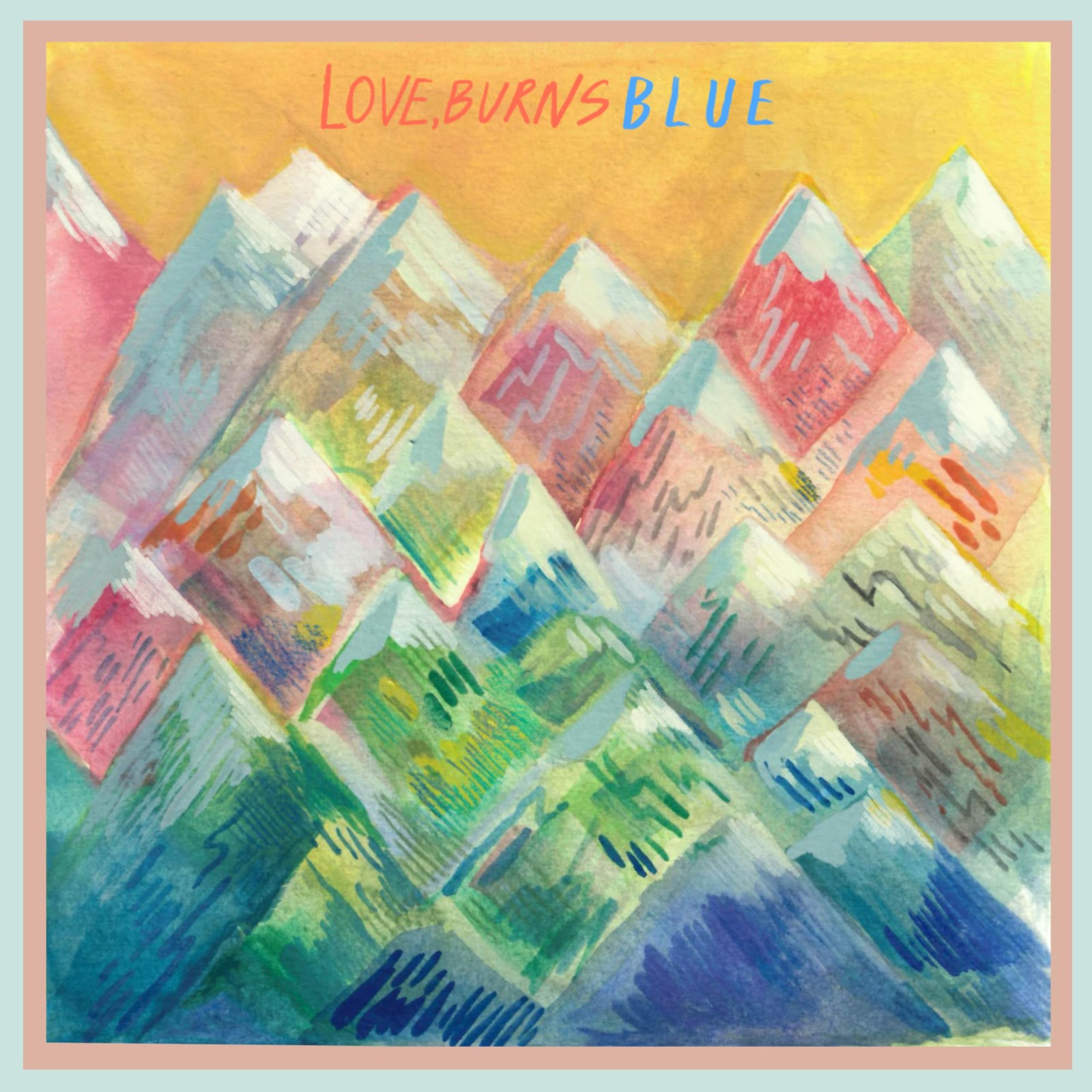 Burns Love Blue (Vinyl LP)
