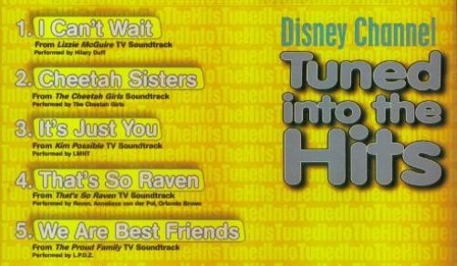 et al Hillary Duff of Lizzie McGuire (Aut Disney Channel   Tuned Into The  (CD)