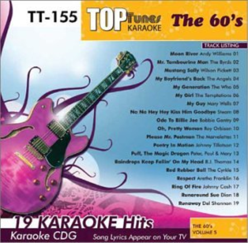 Top Tunes CDG 60's Vol. 5 TT-155 (CD)