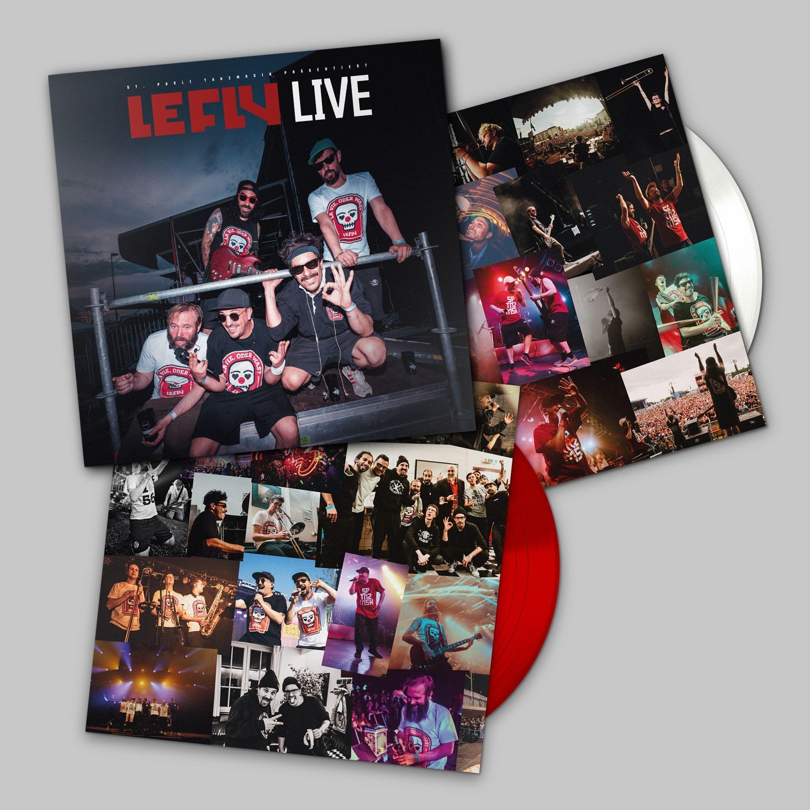 Le Fly Live (Red/White (Vinyl LP)