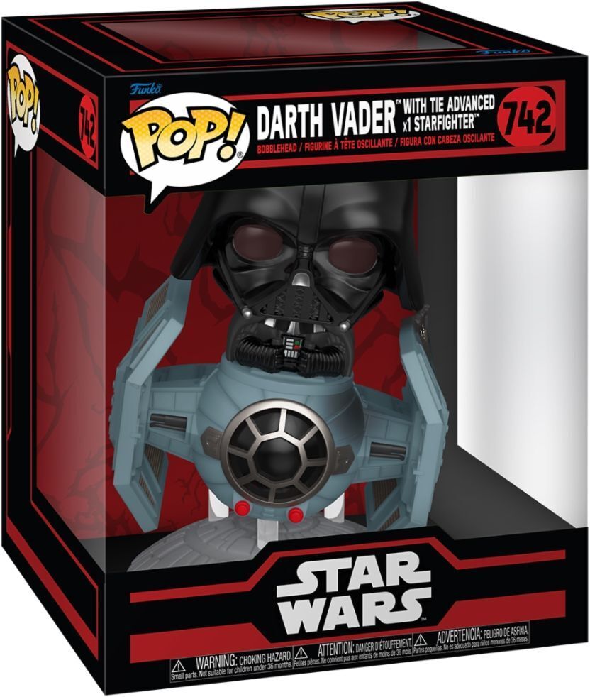 Gadget - Star Wars: Funko Pop! Deluxe - Darkside - Darth Vader With Tie Advanced
