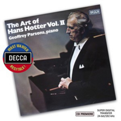 Hans Hotter The Art of Hans Hotter - Volume 2 (CD) Album