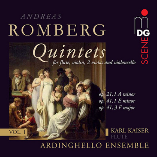 Andreas Romberg Andreas Romberg: Quintets - Volume 1 (CD) Album