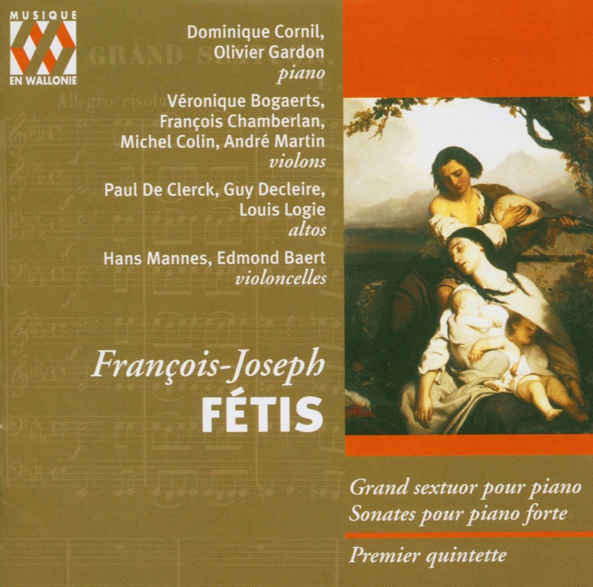 Michel Colin Fétis - Chamber Works (CD)
