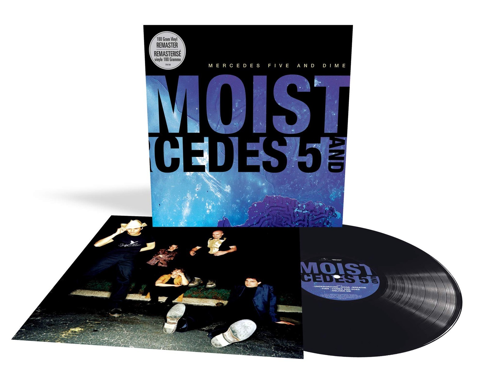 Moist Mercedes Five & Dime (Vinyl LP)