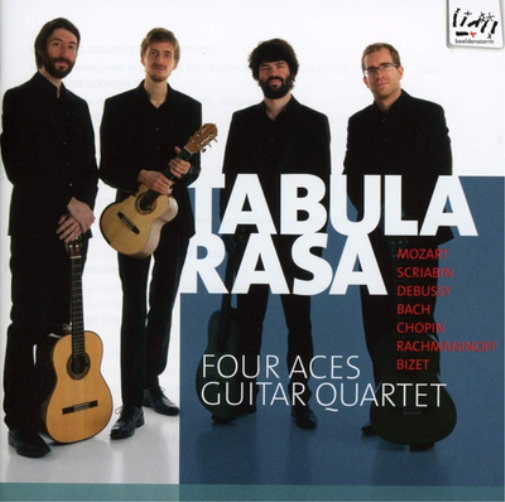Wolfgang Amadeus Mozart Four Aces Guitar Quartet: Tabula Rasa (CD) Album